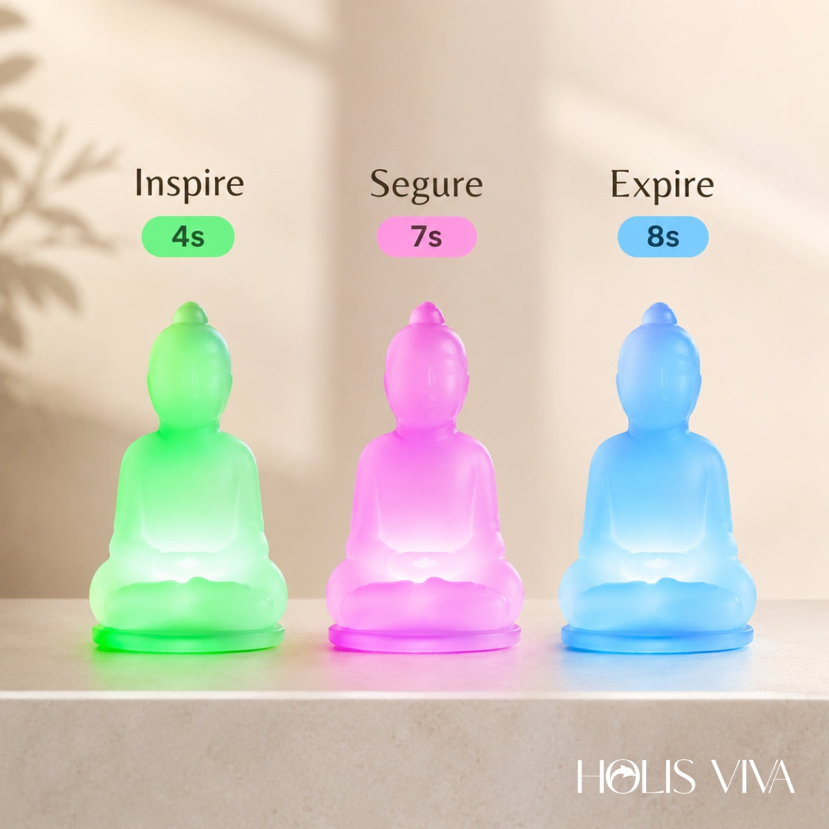 Mindful Breathing Yoga | 4-7-8 Guided Visual Meditation Breathing Light for Mindfulness Slow Down Your Breathing, Calm Your Mind